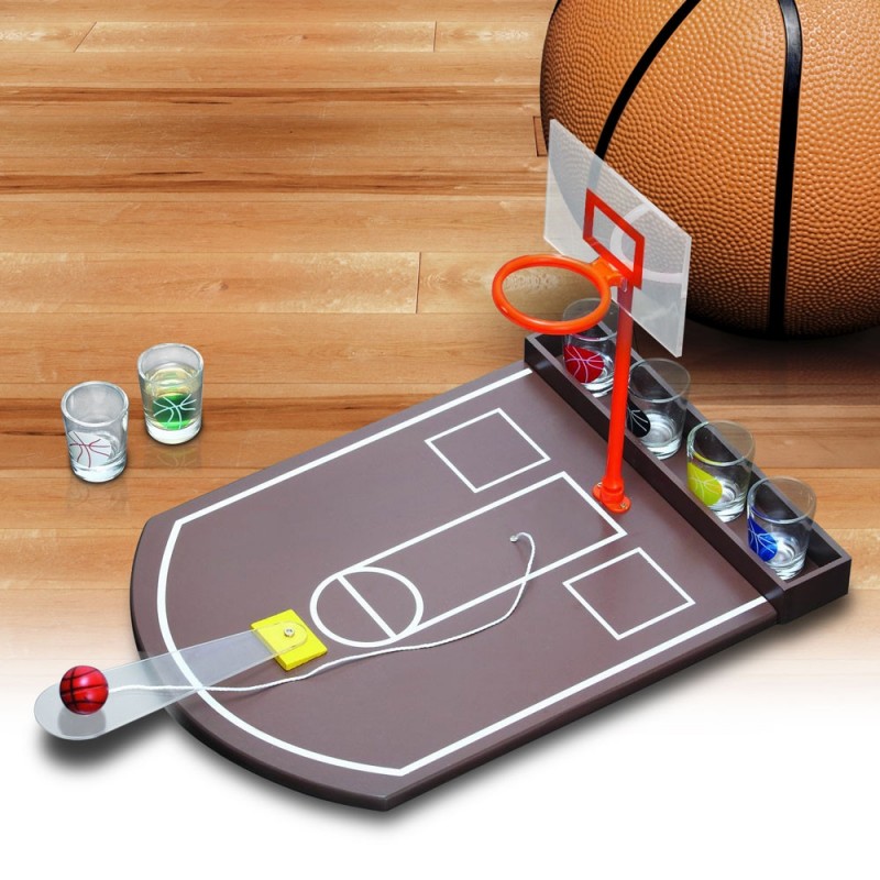 E-shop GAD01463 Mini alkoholický stolný basketbal