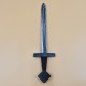Stredoveká detská drevená zbraň - Francúzsky meč