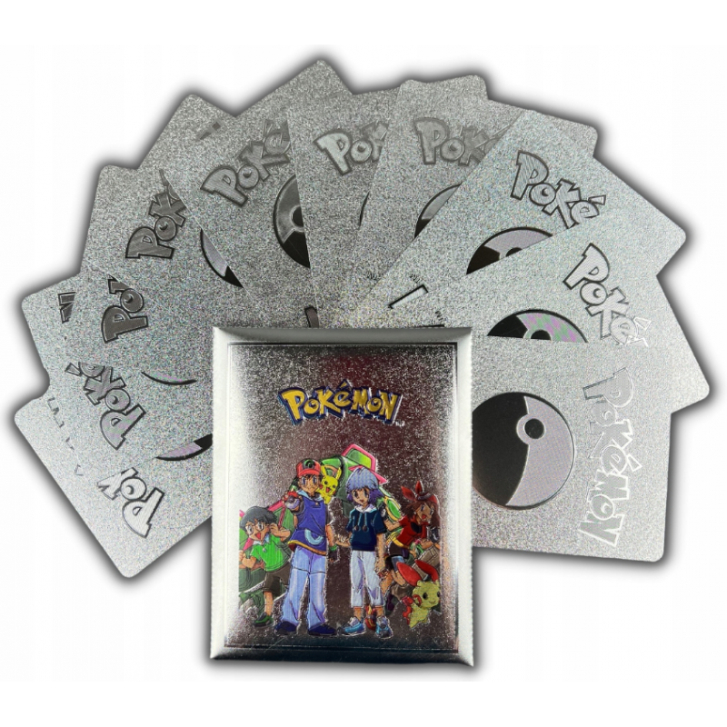 252245 Vodeodolné akčné karty - Pokémon - Silver Collection 10ks
