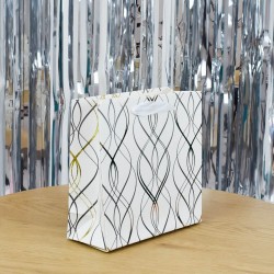 Darčeková taška - Vlnky - veľkosť XS