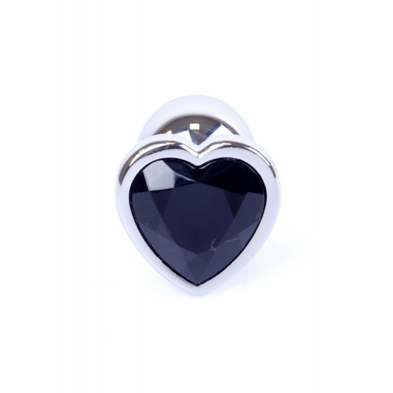 E-shop 64-00051 Análny kolík - Jewellery Heart 7cm Čierna