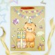 Darčeková taška - Narodeninový medvedík - veľkosť L