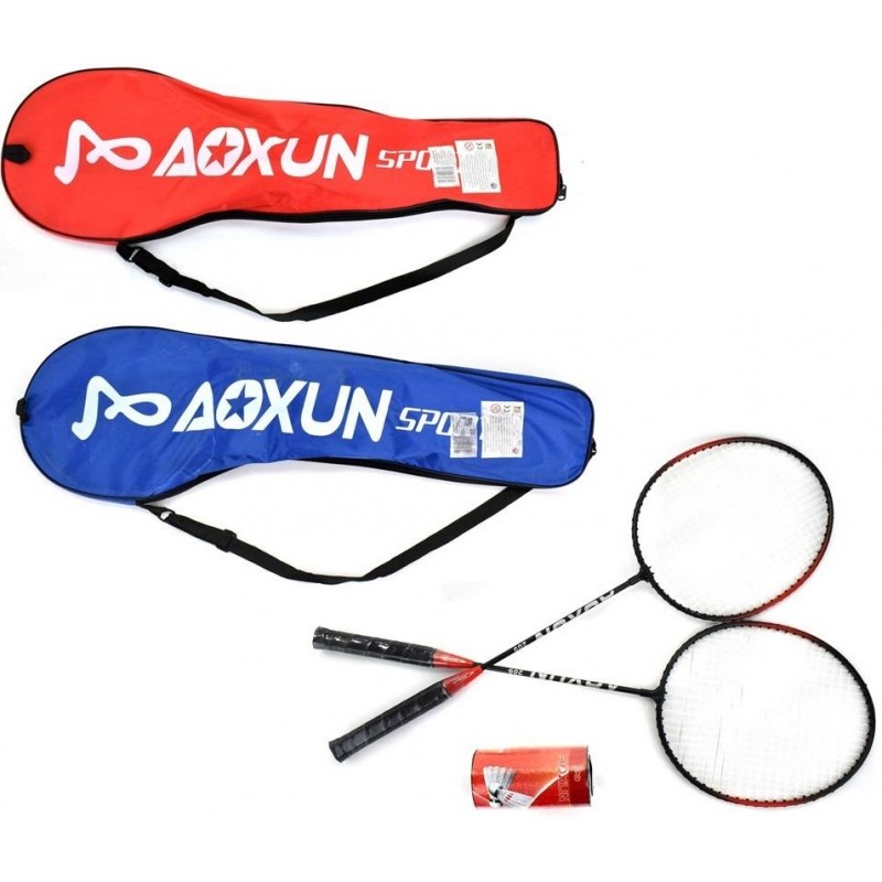 Levně 002382 Badmintonová souprava v praktické tašce na rameno - Aoxun