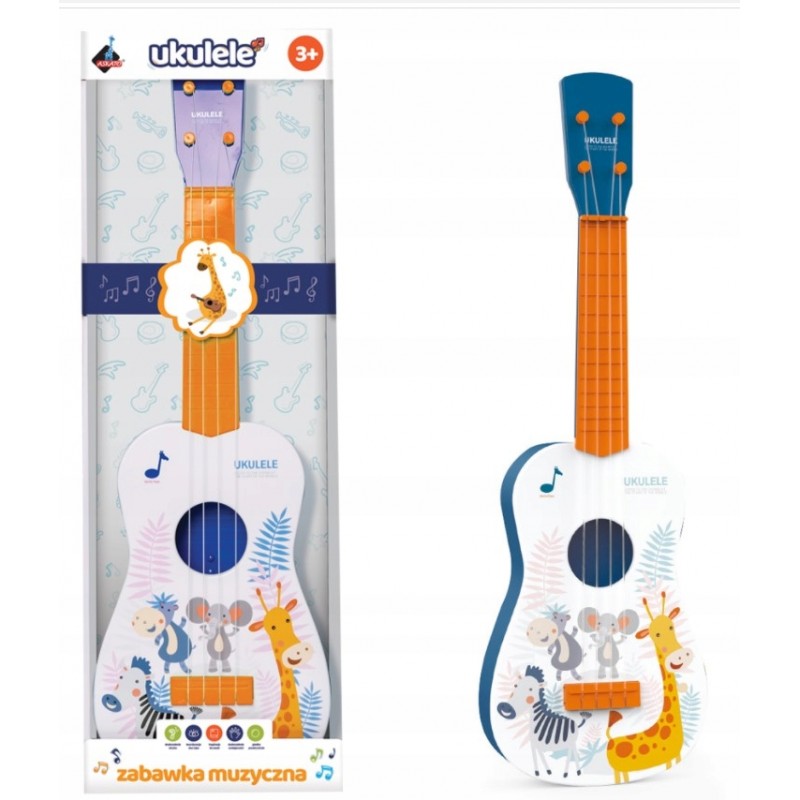 107462 Dětské ukulele - Safari Party Oranžová