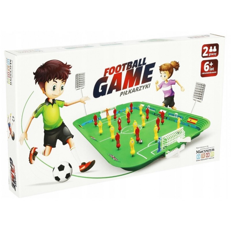 002384 Pružinový stolný futbal - Football Game