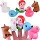 Gumené bábky na prsty - Ariel a priatelia
