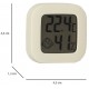 Hygrometer - Izbový LCD teplomer s vlhkomerom