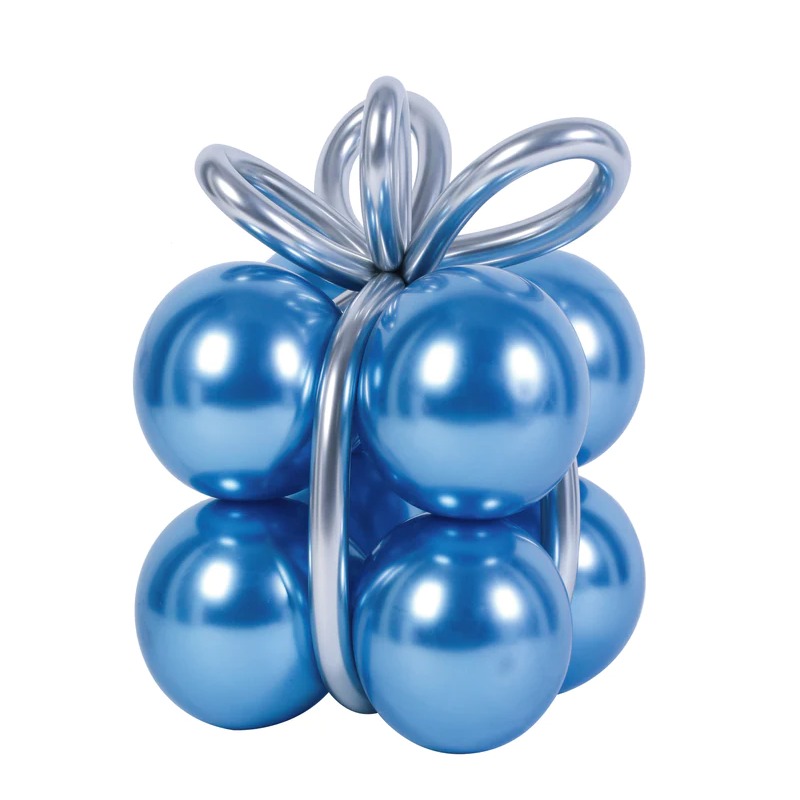 400839 DR Set balónků - DIY dárek 13ks Modrá