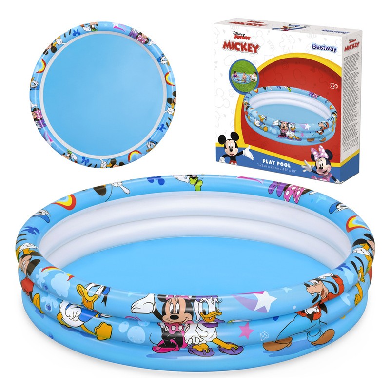 E-shop 91007 BESTWAY Nafukovací bazén pre deti 122 cm - Mickey&Friends