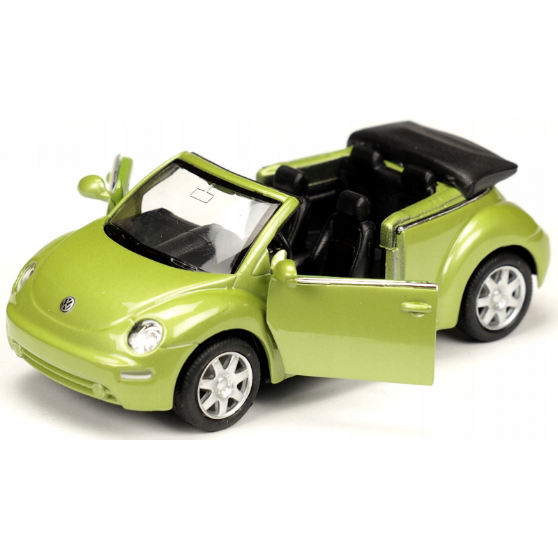 008805 Kovový model auta - Nex 1:34 - VW New Beetle Convertible Zelená
