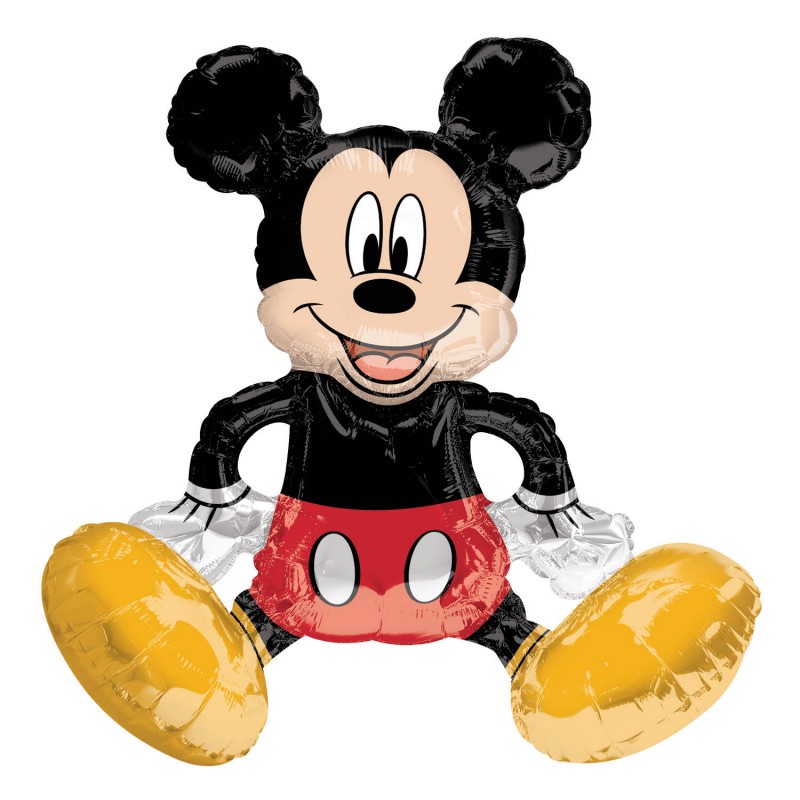 Levně 3818501 Godan Sedící fóliový balónek - Mickey Mouse 45cm