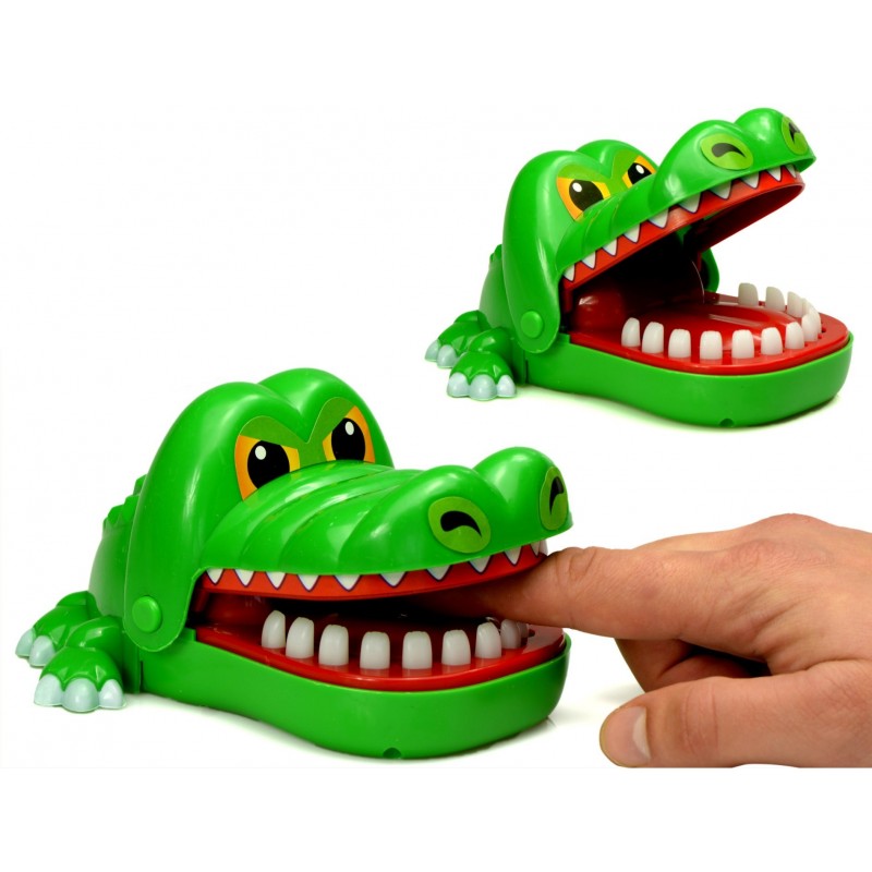 100K-D DR Zábavná hra - krokodíl u zubára 