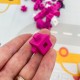 Pružné kocky Abino Pinky - Miniatúrny svet dievčat 102ks