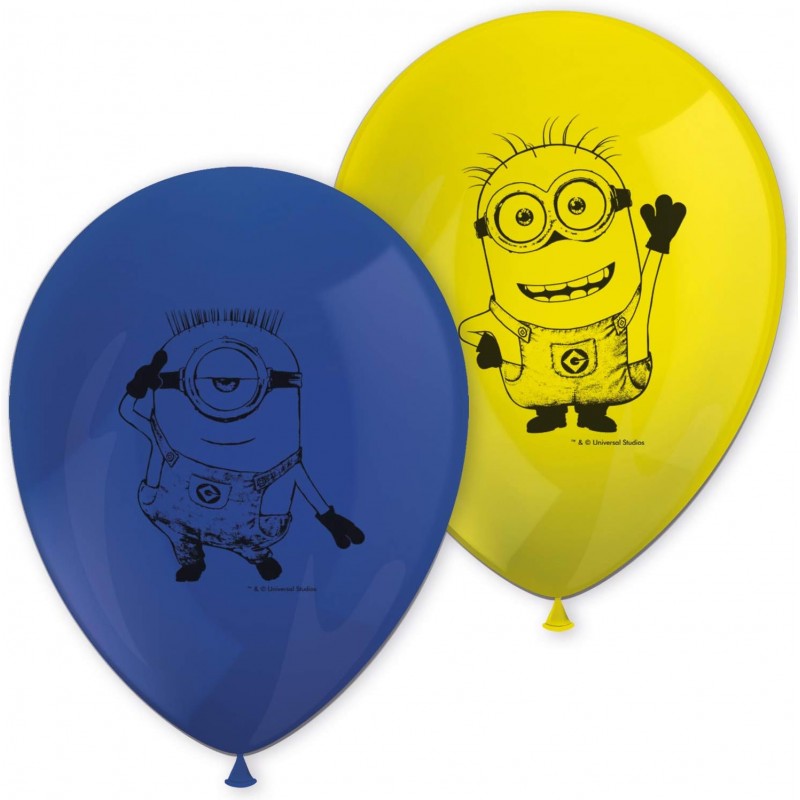 E-shop 87185 Godan Set latexových balónov - Mimoni, 25cm (8ks)