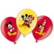 Set latexových balónov - Mickey a priatelia, 28cm (6ks)