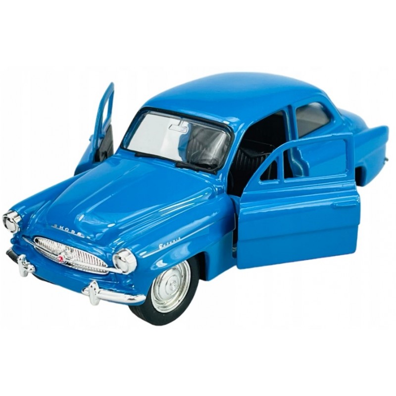 E-shop 028567 Kovový model auta - Old Timer 1:34 - Škoda Octavia (1959) Modrá