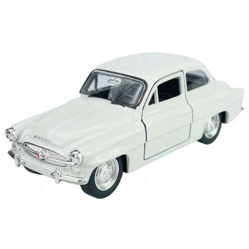 Levně 028567 Kovový model auta - Old Timer 1:34 - Škoda Octavia (1959) Bílá