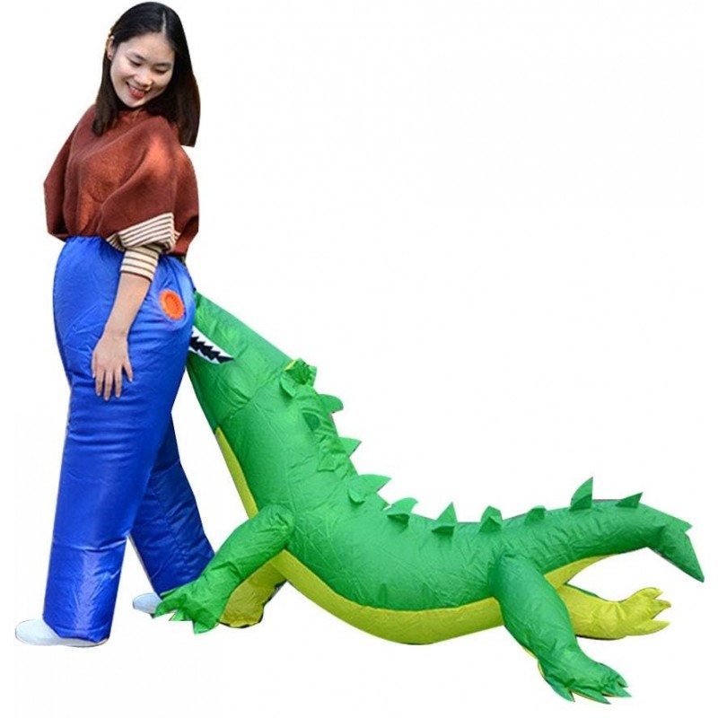 E-shop FZ:1716 Nafukovací kostým - Kusanec od krokodíla Dospelý
