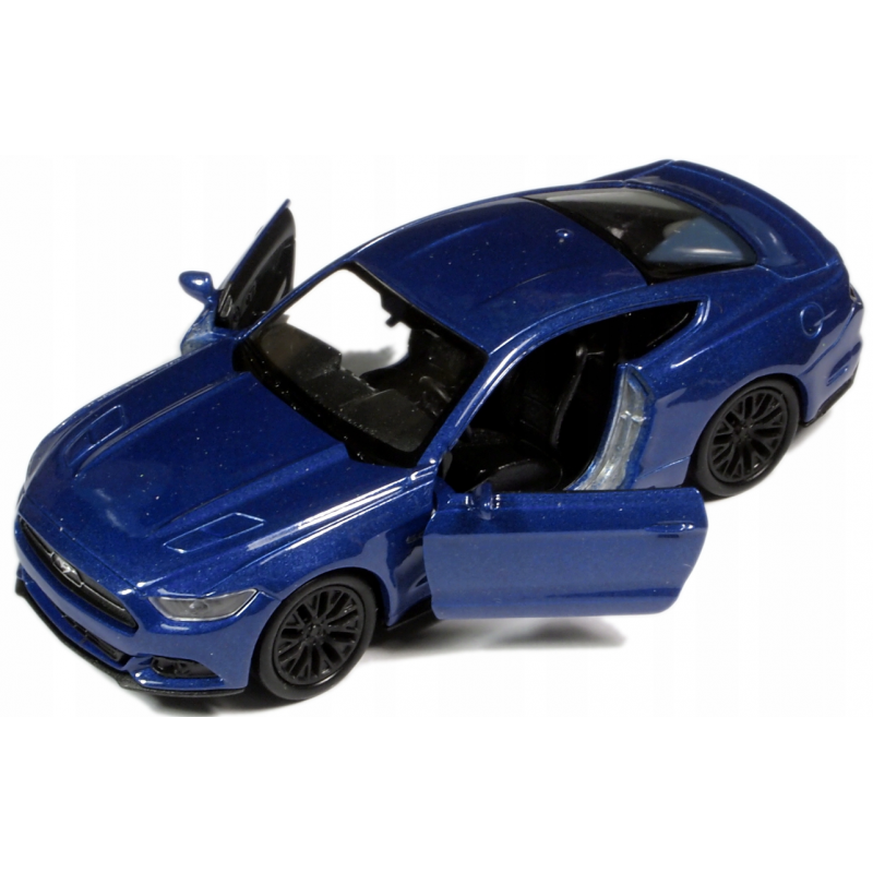 008805 Kovový model auta - Nex 1:34 - 2015 Ford Mustang GT Modrá
