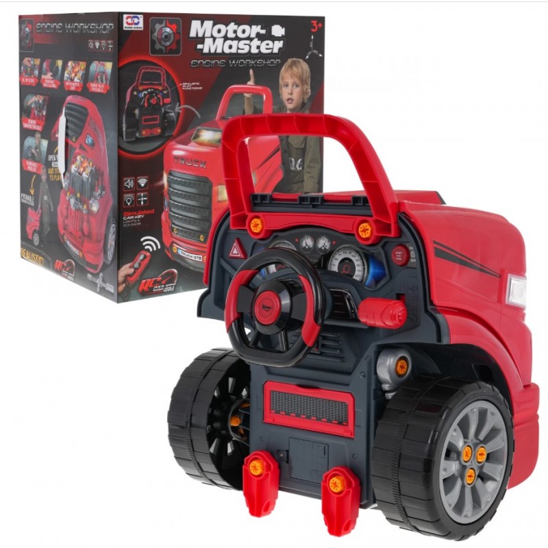 E-shop ZKT.008-978 Sada pre malého mechanika - MotorMaster - Red Truck