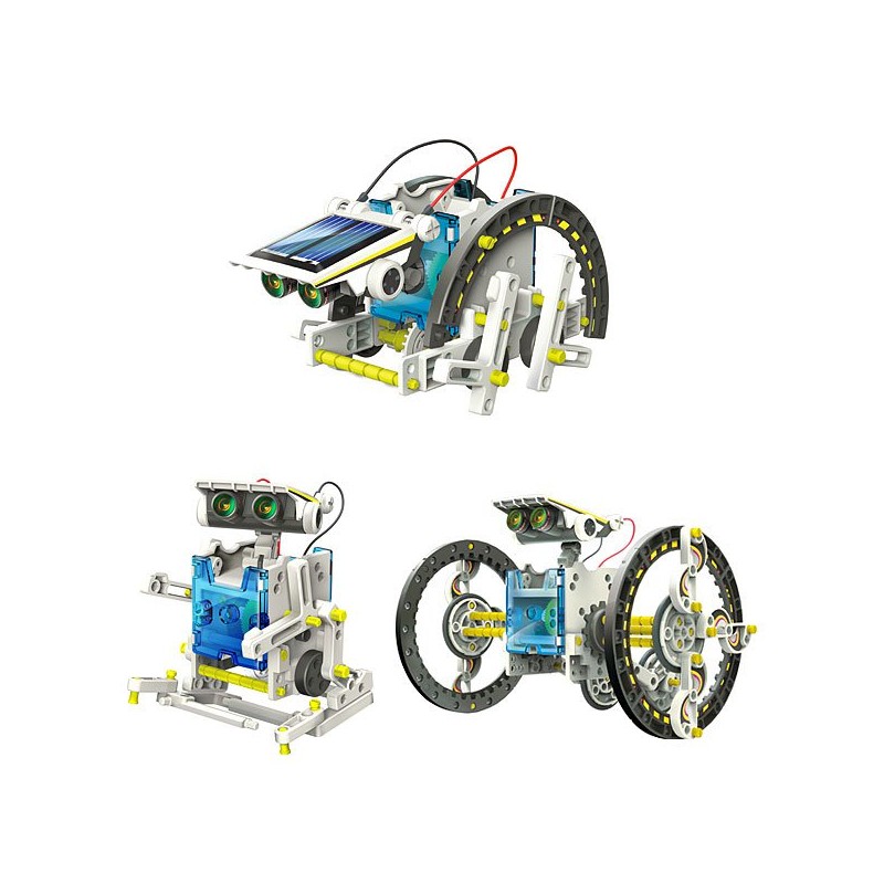 ZA2244 DR Solární hračka 13v1 - EDUCATIONAL SOLAR ROBOT 