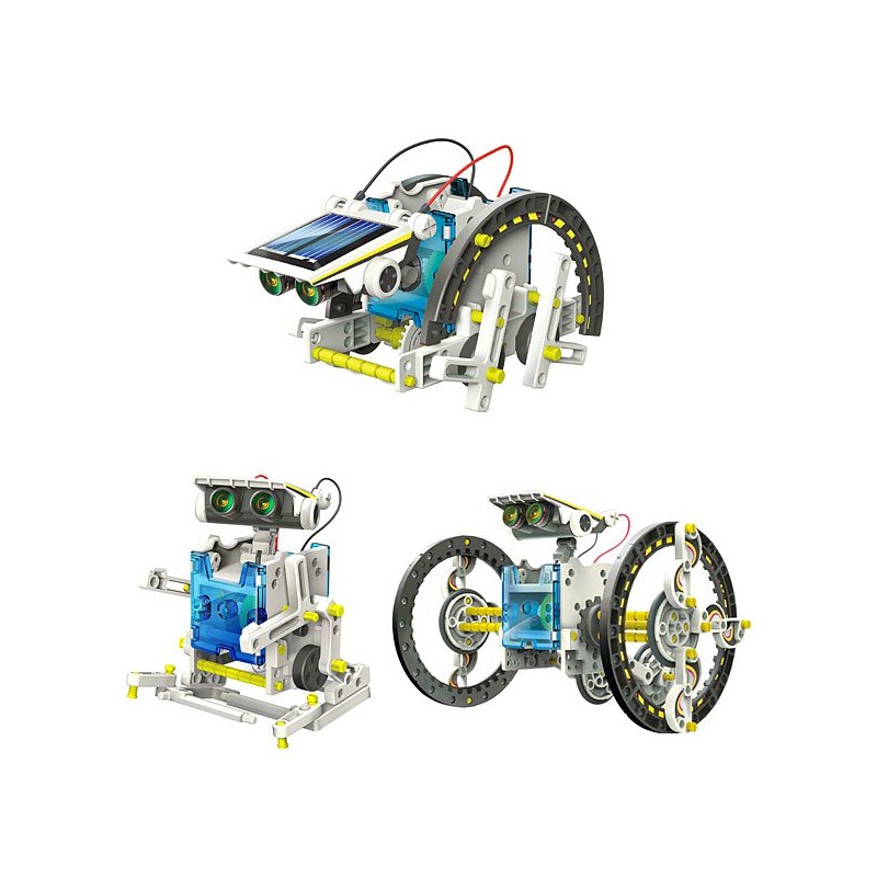 ECG922P DR Solární hračka 13v1 - EDUCATIONAL SOLAR ROBOT 