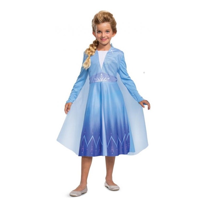 Levně 129309K Disney Dětský kostým - Frozen 2 - Elsa (7-8 let)
