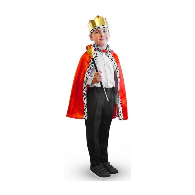 E-shop ZEKRO-KA Godan Detský kostým - Kráľ (univerzálna veľkosť)