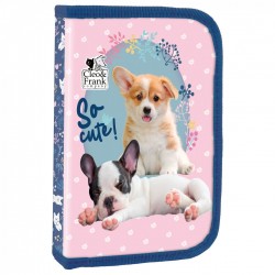Jednoposchodový peračník - cute dogs pink