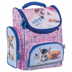 Detský ruksak ERGONOM - Cute dogs pink