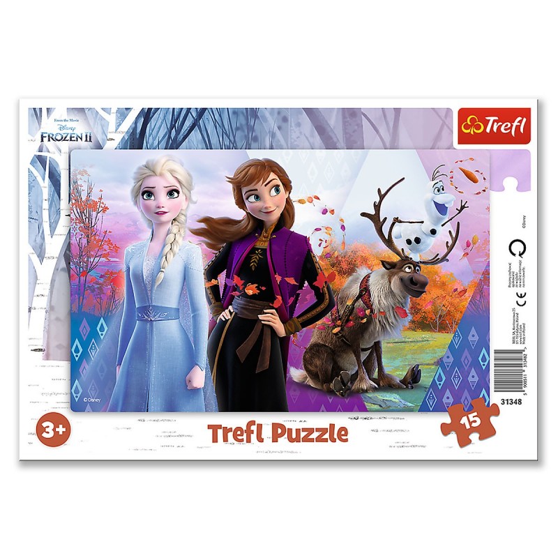 Levně 31348 DR Dětské puzzle - Frozen IV. - 15ks
