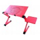Flexibilný stolík pod notebook
