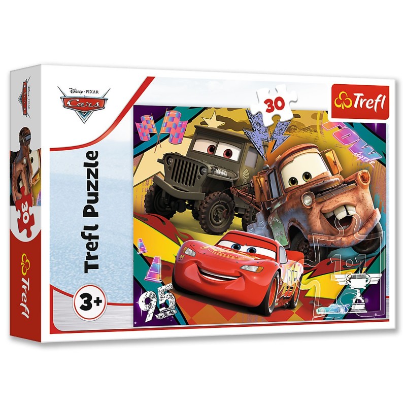 18293 TREFL Dětské puzzle - Cars II. - 30ks 