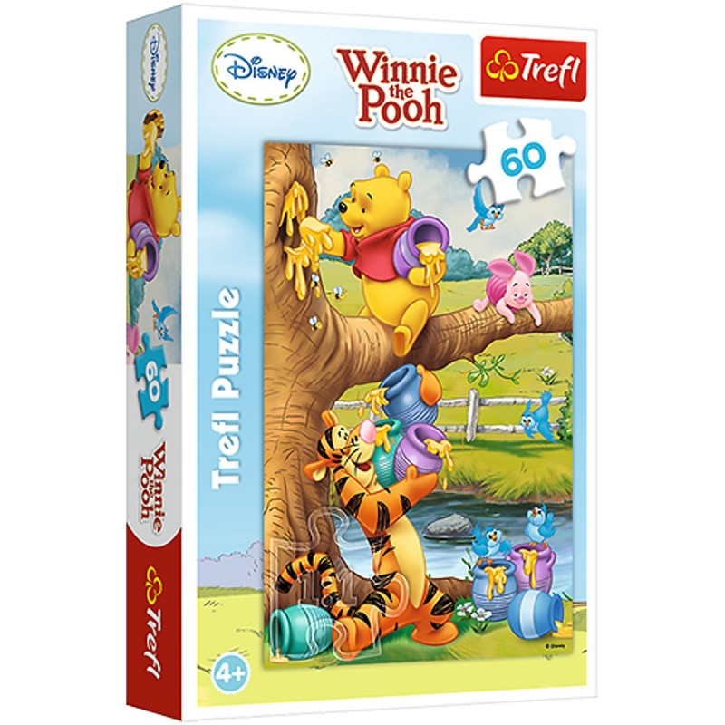 Levně 17264 TREFL Dětské puzzle - Winnie the Pooh - 60ks