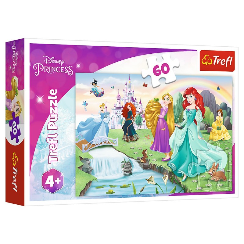 Levně 17361 TREFL Dětské puzzle - Disney princess IV. - 60ks