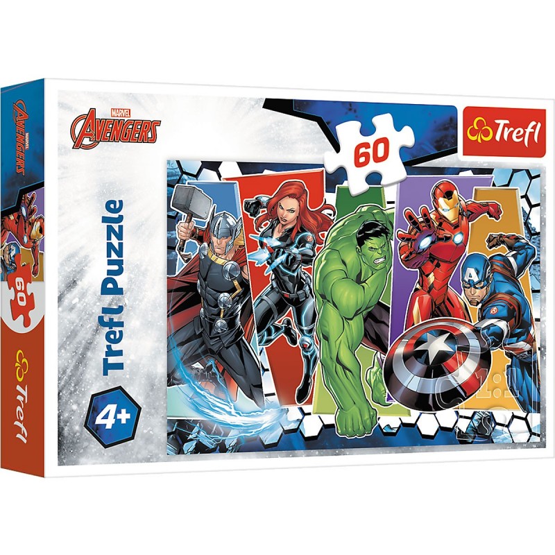 E-shop 17357 TREFL Detské puzzle - Avengers - 60ks