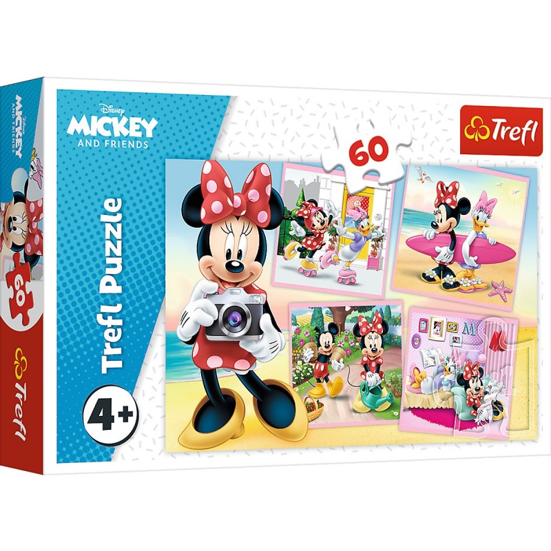 17360 TREFL Detské puzzle - Disney Mickey IV. - 60ks