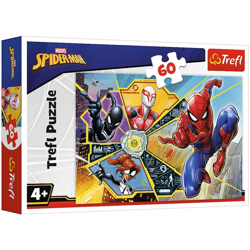 E-shop 17372 TREFL Detské puzzle - Spiderman IV. - 60ks