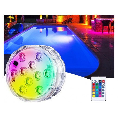Vodeodolná bazénová lampa - RGB
