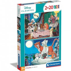 Detské puzzle - Disney II. - 2x20ks