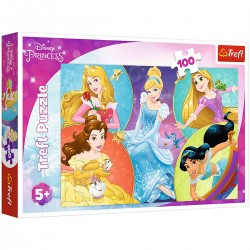 Detské puzzle - Disney Princess - 100ks