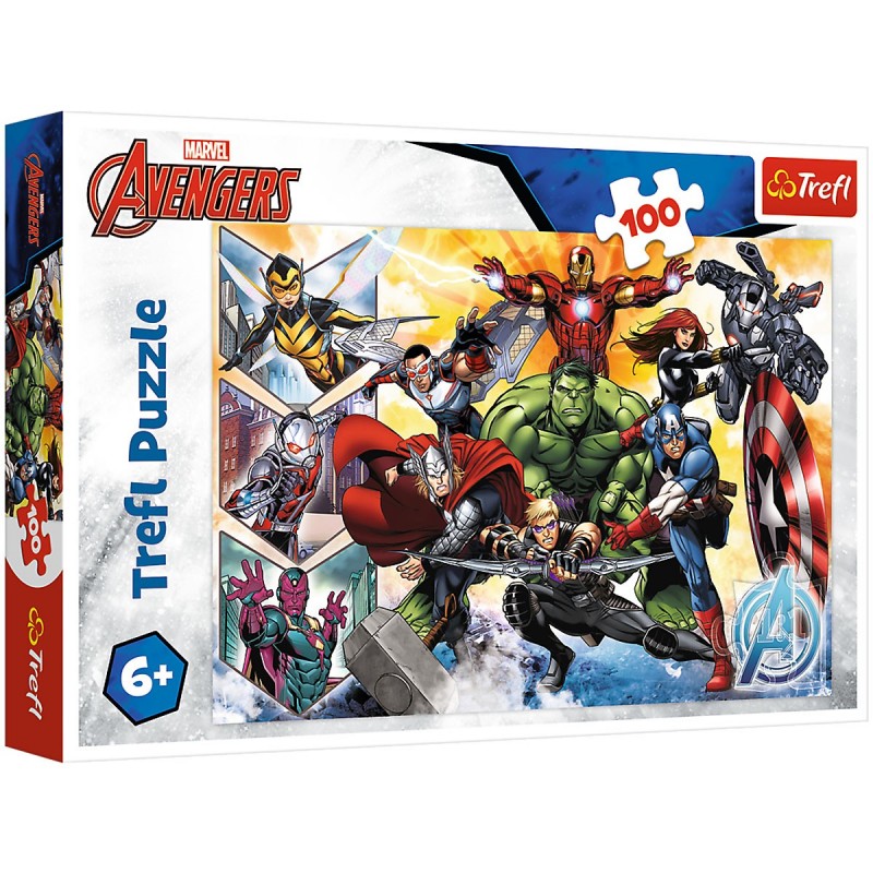 Levně 16431 Dětské puzzle - Avengers II. - 100ks