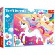 Detské puzzle - Pink unicorn - 100ks