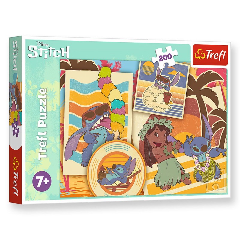 E-shop 13304 Detské puzzle - Lilo and Stitch - 200ks