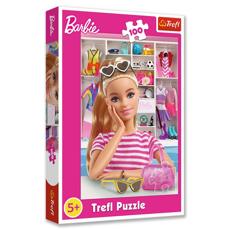 Levně 16458 Dětské puzzle - Barbie - 100ks