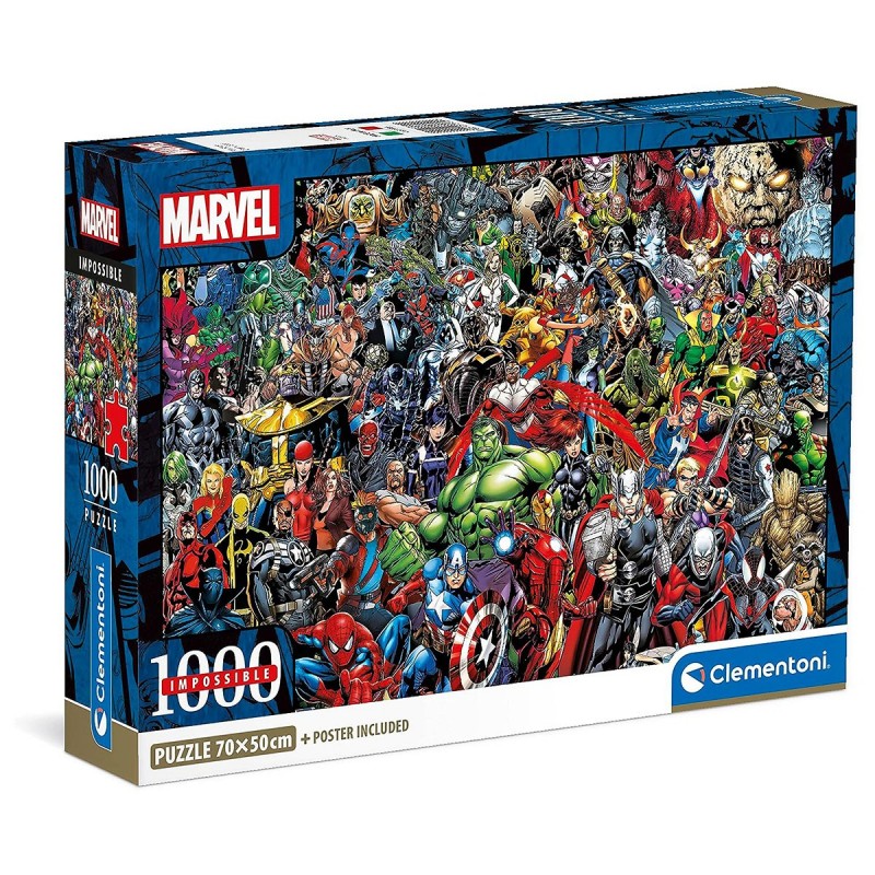 E-shop 397099 Puzzle - Marvel universe - 1000ks