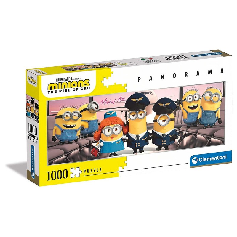 E-shop 395668 Puzzle - Panorama minions - 1000ks