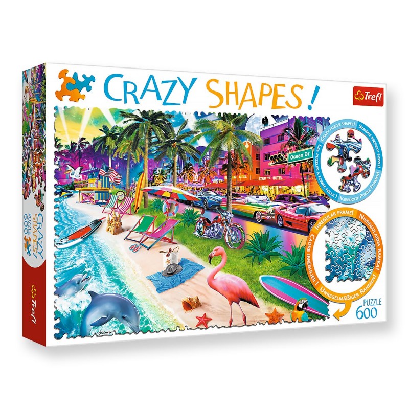 E-shop 11132 Puzzle - Crazy shapes - 600ks