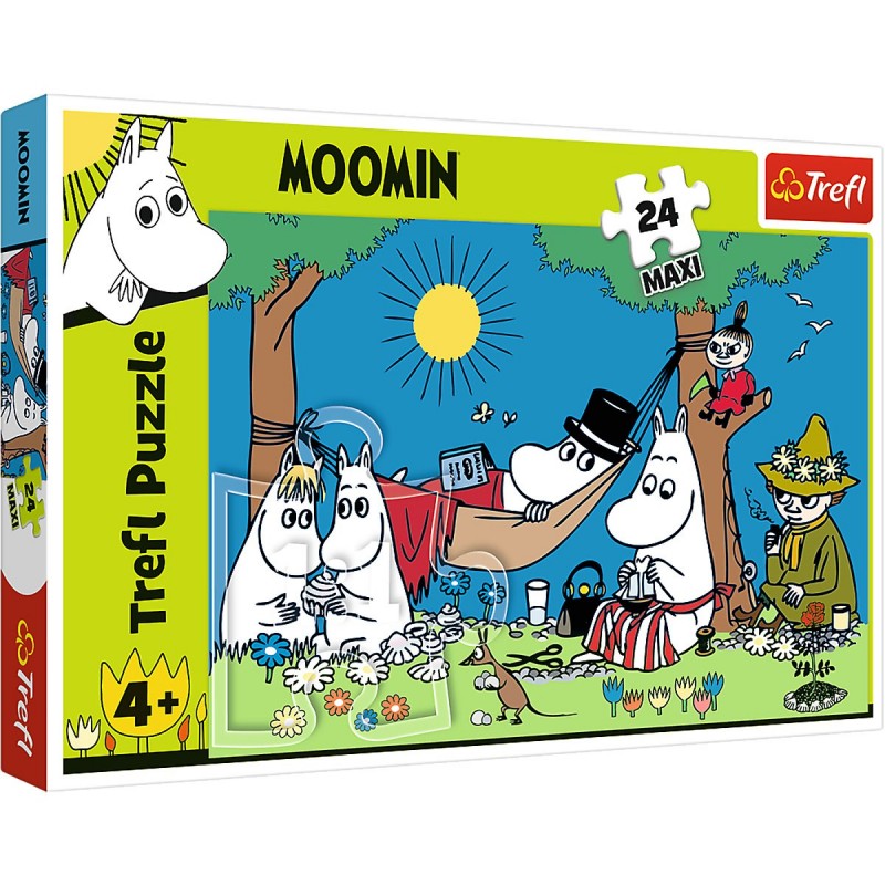 Levně 14324 Detské puzzle - MAXI MOOMIN - 24ks