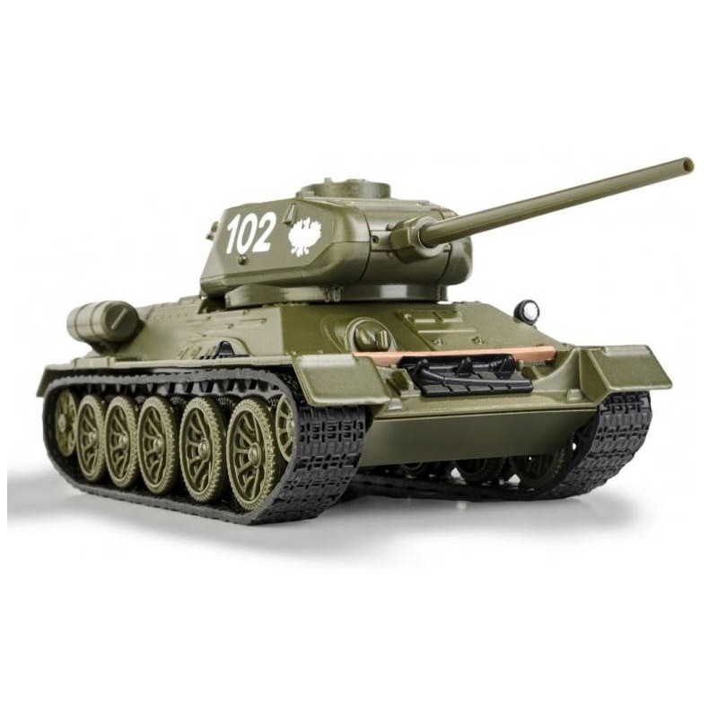 E-shop 181021 Kovový model - Tank T-34-85 RUDY 102, 1:43